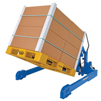 Straddled Ergonomic Tilter, 90° Tilt, 2000 lbs. Capacity, 72-13/16" L x 57-1/4" W x 29-1/4" H O-Max