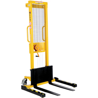 Gerbeur manuel, Fonctionnement Treuil manuel, Capacit&eacute; 770 lb, Lev&eacute;e max 60" O-Max
