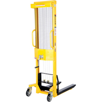 Gerbeur manuel, Fonctionnement Treuil manuel, Capacit&eacute; 770 lb, Lev&eacute;e max 60" O-Max