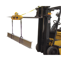 Poutre de levage pour chariot &eacute;l&eacute;vateur, Ouverture des fourches 7" x 2-1/2" O-Max