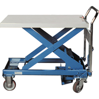 Dandy Lift Scissor Lift Table, 28" L x 17-7/10" W, Steel, 330 lbs. Capacity O-Max
