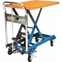 Dandy Lift Scissor Lift Table, 31-1/2" L x 19-7/10" W, Steel, 550 lbs. Capacity O-Max