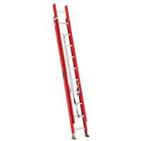 Extension Ladder, 300 lbs. Cap., 17' H, Grade 1A O-Max