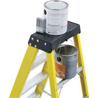 Industrial Heavy-Duty Stepladders (6400 Series), 4', Fibreglass, 300 lbs. Capacity, Type 1A O-Max