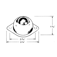 Billes de manutention en acier O-Max