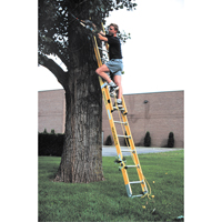Industrial Heavy-Duty Extension Ladders (6200 Series), 375 lbs. Cap., 13' H, Grade 1AA O-Max
