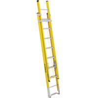 Industrial Heavy-Duty Extension Ladders (6200 Series), 375 lbs. Cap., 13' H, Grade 1AA O-Max