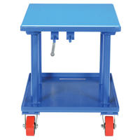 Hydraulic Lift Table, 24" L x 36" W, Steel, 2000 lbs. Capacity O-Max