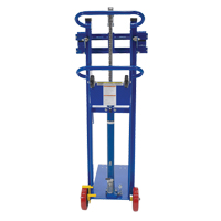 Empileur &agrave; plateforme, M&eacute;canisme Pompe au pied, Capacit&eacute; de 750 lb, Levage max de 52" O-Max