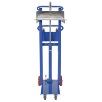 Gerbeur &agrave; plateforme hydraulique, M&eacute;canisme Pompe au pied, Capacit&eacute; de 750 lb, Levage max de 52" O-Max