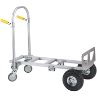 Spartan Jr. Economy Convertible Truck, Aluminum, 1000 lbs. Capacity O-Max