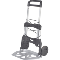Light-Weight Folding Truck, Aluminum, 550 lbs. Capacity O-Max