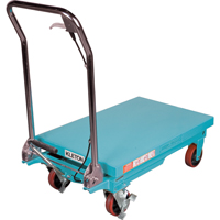 Table &eacute;l&eacute;vatrice robuste &agrave; ciseaux hydraulique, 32" lo x 19-3/4" la, Acier, Capacit&eacute; 660 lb O-Max