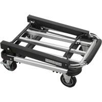 Foldable Platform Trucks, Aluminum, 300 lbs., 28" L x 16" W, 32" High O-Max