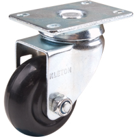 Caster, Swivel, 3" (76 mm), Polyolefin, 250 lbs. (113 kg.) O-Max