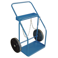 Chariots pour bouteilles de gaz, Roues Caoutchouc, Base de , 1000 lb O-Max