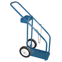 Chariots pour bouteilles de gaz, Roues Semi-pneumatique, Base de , 1000 lb O-Max