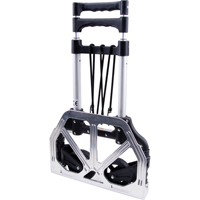 Folding Hand Truck, Aluminum, 175 lbs. Capacity O-Max