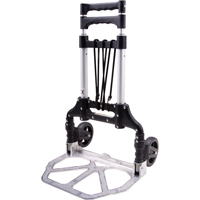 Folding Hand Truck, Aluminum, 175 lbs. Capacity O-Max