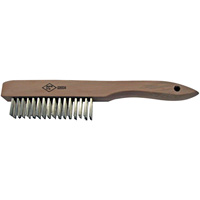 Brosse &agrave; r&eacute;curer, Acier inoxydable, 4 x 16 rangs de fils O-Max