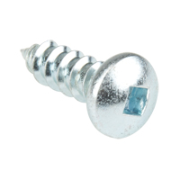 Tapping Screw Pan Head, #14 x 3/4" L, Zinc Plated O-Max