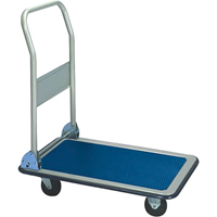 Platform Truck, Steel, 400 lbs., 35" L x 23" W, 32.5" High O-Max