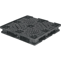 Double Deck Stackable Pallets, 4-Way Entry, 48-7/10" L x 45.7" W x 7-1/2" H MN168 | O-Max