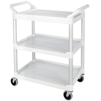 Chariot de service, 3 tiers, 33" x 37" x 18", Capacit&eacute; 200 lb O-Max