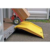 Rampe portable en poly pour contenant d'exp&eacute;dition, Capacit&eacute; de 750 lb, 35" la x 36" lo O-Max