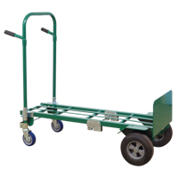 Greenline Economical Convertible Hand Truck - E-CON, Steel, 800 lbs. Capacity O-Max