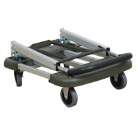 Telefolding Platform Truck, Aluminum, 330 lbs., 29-1/2" L x 17-1/2" W, 36-1/2" High O-Max
