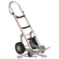 Diable autostabilisant, Prise En P, Aluminium, Hauteur de 55'', Capacit&eacute; 500 lb O-Max