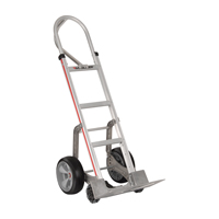 Diable autostabilisant, Prise En P, Aluminium, Hauteur de 55'', Capacit&eacute; 500 lb O-Max
