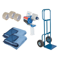 Moving Kit, P-Handle Handle, Steel, 50" Height, 700 lbs. Capacity O-Max