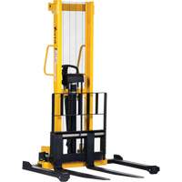 Gerbeur hydraulique manuel, Fonctionnement Pompe manuelle, Capacit&eacute; 2000 lb, Lev&eacute;e max 35" O-Max