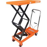 Hydraulic Scissor Lift Table, 35-3/4" L x 19-3/4" W, Steel, 770 lbs. Capacity MP007 | O-Max