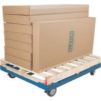 Socle roulant pour palette, 48,5" la x 43" p x 8" h, Capacit&eacute; de 3000 lb O-Max
