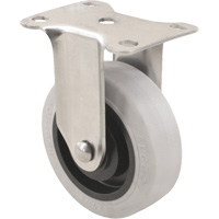 2309 Caster, Rigid, 5" (127 mm), Envirothane Grey, 350 lbs. (158.8 kg.) O-Max