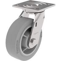 21 Series Medium-Duty Caster, Swivel, 6" (152.4 mm), Urethane, 900 lbs. (408 kg.) O-Max