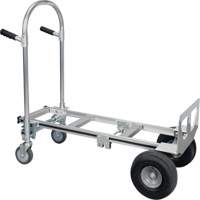Convertible Hand Truck, Aluminum, 1250 lbs. Capacity O-Max