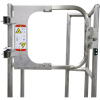 Barri&egrave;re de s&eacute;curit&eacute; pour &eacute;chelle EdgeHalt, 20-7/8" h x 30"- 40" la O-Max