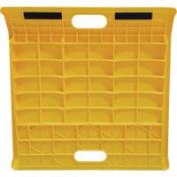 Rampe de trottoir portable en poly pour diable, Capacit&eacute; de 1000 lb, 27" la x 27" lo O-Max