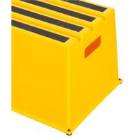 Escabeau industriel, 20-7/8" x 12-3/16" x Hauteur 12" O-Max