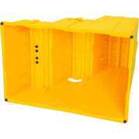 Escabeau industriel, 3 marches, 34-13/16" x 22-7/16" x Hauteur 28-1/2" O-Max
