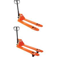 Quick-Lift Manual Pallet Truck, Steel, 48" L x 20.5" W, 5500 lbs. Capacity O-Max