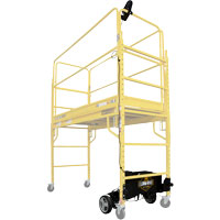 Motorized System for Climb-N-Go Scaffolding O-Max