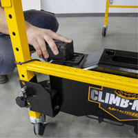 Motorized System for Climb-N-Go Scaffolding O-Max