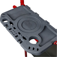 Buildman Portable Scaffold, 40-5/8" D x 4' H O-Max