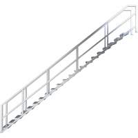 Système d'escalier modulaire pour la construction de 17-21 marches SmartStairs<sup>MC</sup>, 157-1/2" ha x MP922 | O-Max