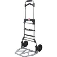 Folding Hand Truck, Aluminum, 275 lbs. Capacity O-Max